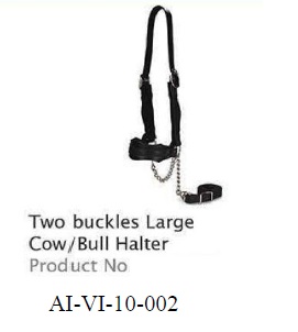 TWO BUCKLES LARGE COW OR BULL HALTER